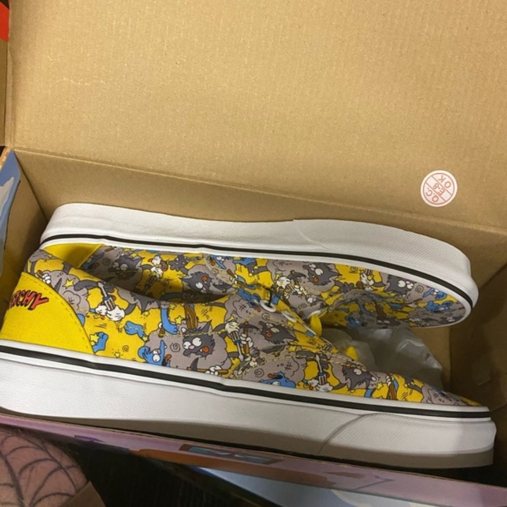 Simpsons Vans Size 8